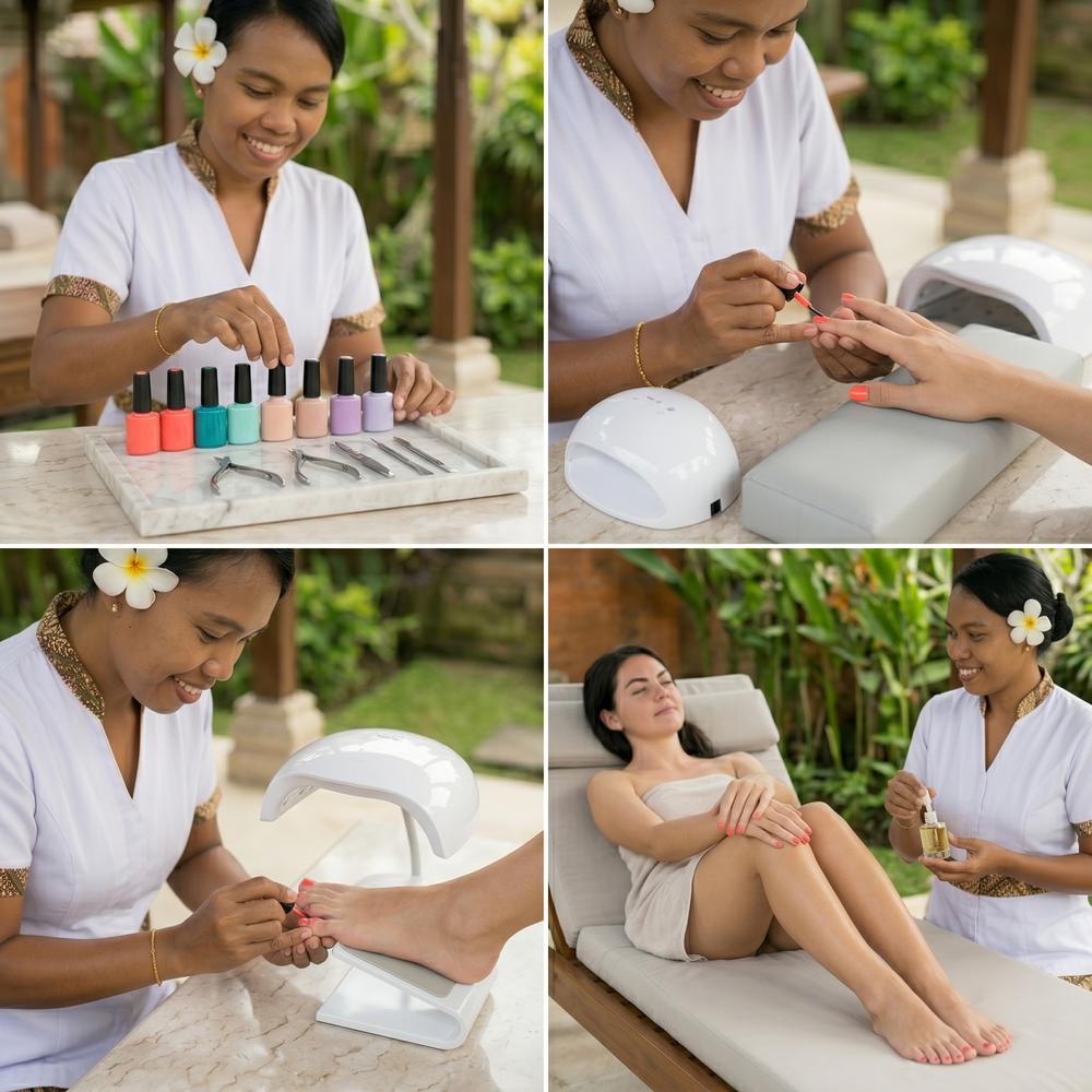 Gel Manicure & Pedicure